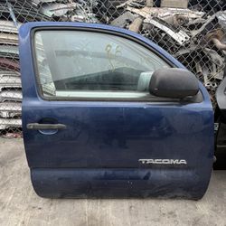 2008 Toyota Tacoma Right Front Passenger Door Blue fits 2 Door Regular Cab $300