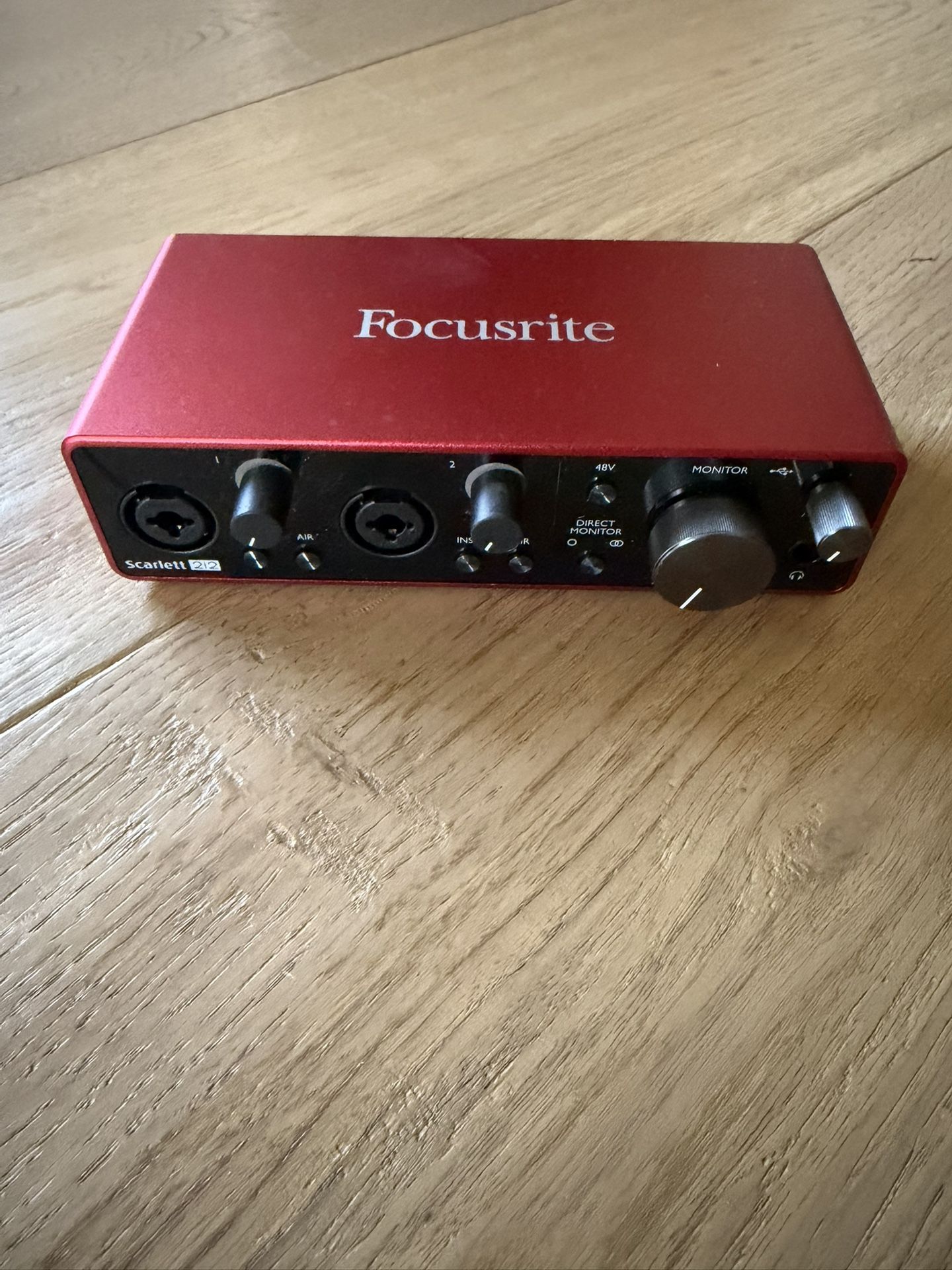 Focusrite Scarlett 2i2 Audio interface
