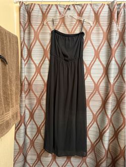 Long black dress