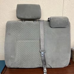 Rear Passenger Seat Upper Back Rest fits 2005-2015 Toyota Tacoma Crew Cab Gray Cloth