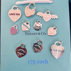 Tiffany Silver Charm Collection