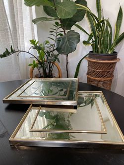 Vintage Square mirrors