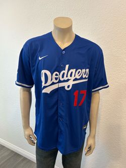 Shohei Ohtani #17 Blue LA Dodgers Stitched Jersey