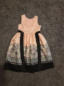 Sleeveless Paisley Print Fit and Flare Dress