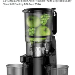 Cold press juicer