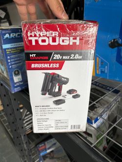 Hyper Tough Kit de Clavador de Brad sin Escobillas y sin Cordón de Calibre 18, 2-1/8 In