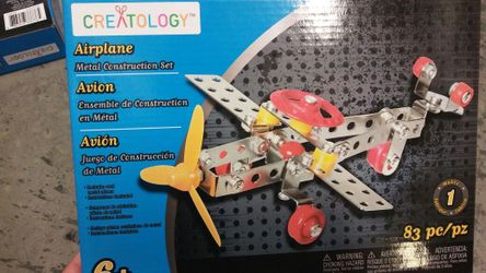 NEW metal Airplane construction set