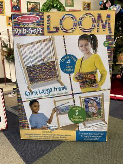 Melissa and Doug multicraft weaving loom