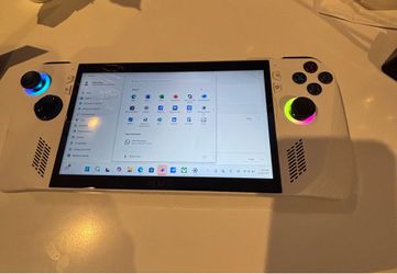 Used  Rog ally  hand held gaming console