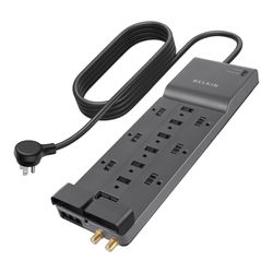 Belkin be112230-08 Extension, Surge Protector