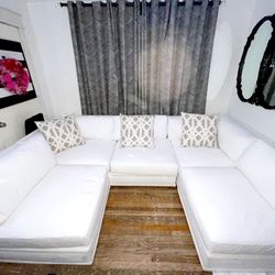 Z Gallerie Luka Modular Sectional .. BEST OFFER