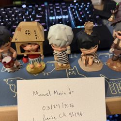 Labubu, Skull Panda & Hirono