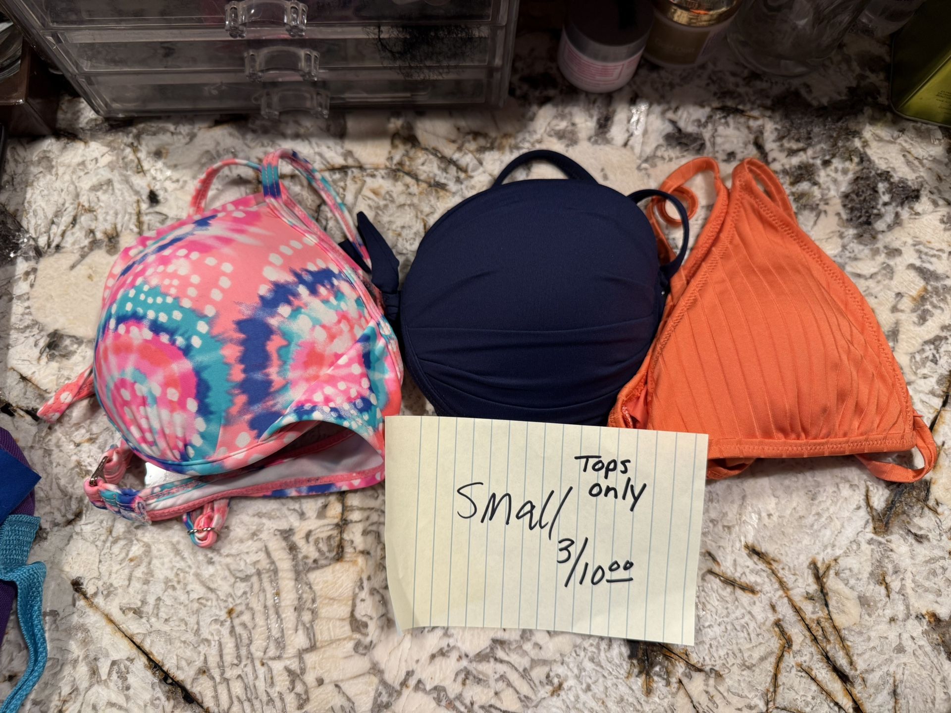 Size Small Girls Bikini Tops