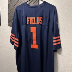 Justin Fields NFL Bears jersey