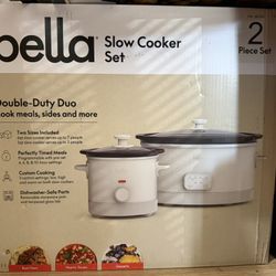 Bella Slow cooker set 