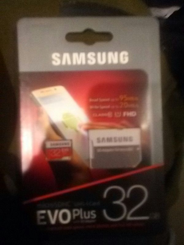 Samsung - EVO plus 32 GB microSDHC UHS-I card