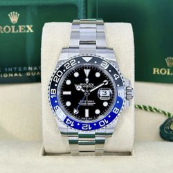 Rolex Batman 126710BLNR GMT-MASTER II (FULL SET)