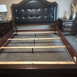 King Size Wood Bedroom set