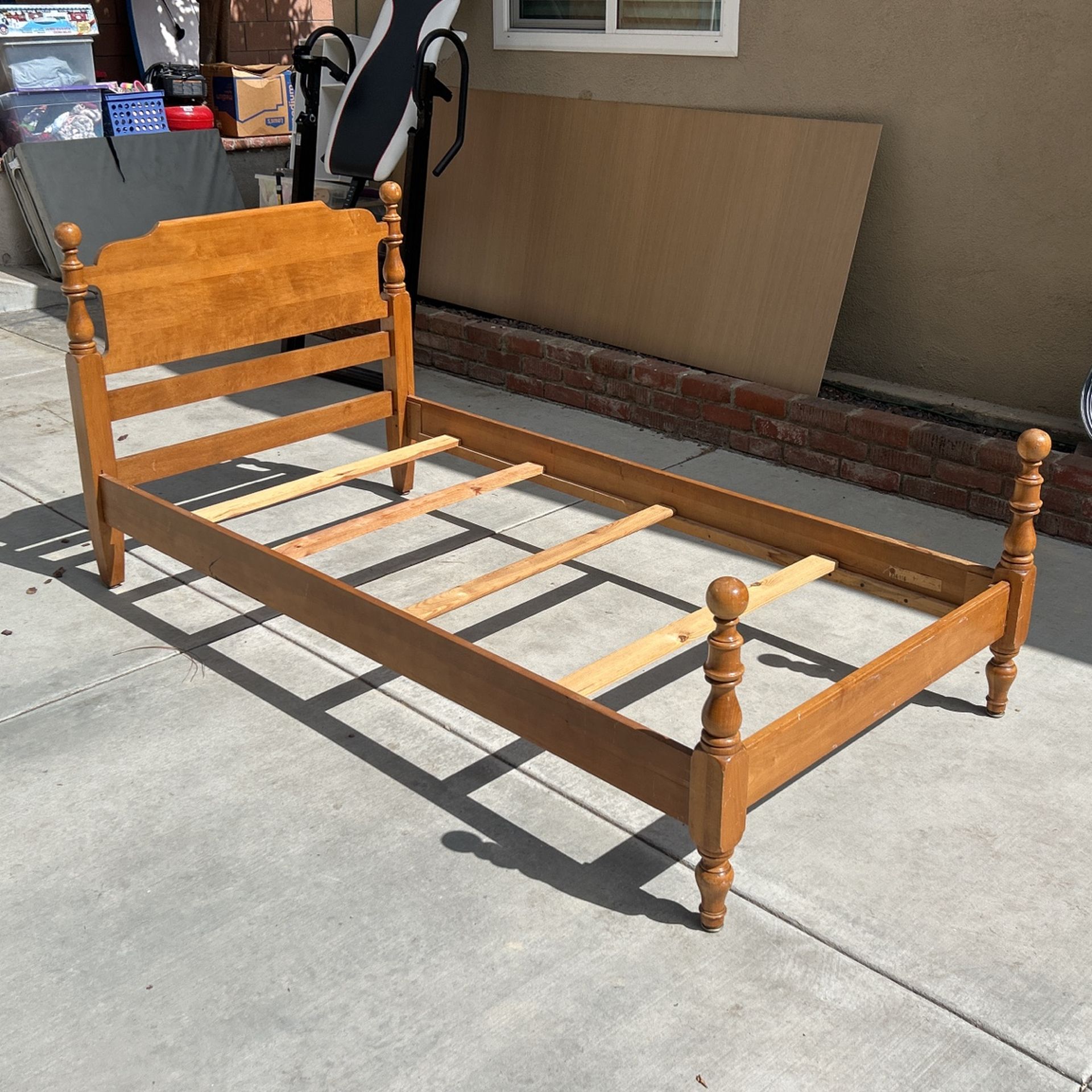 Twin Bed Frame Antique