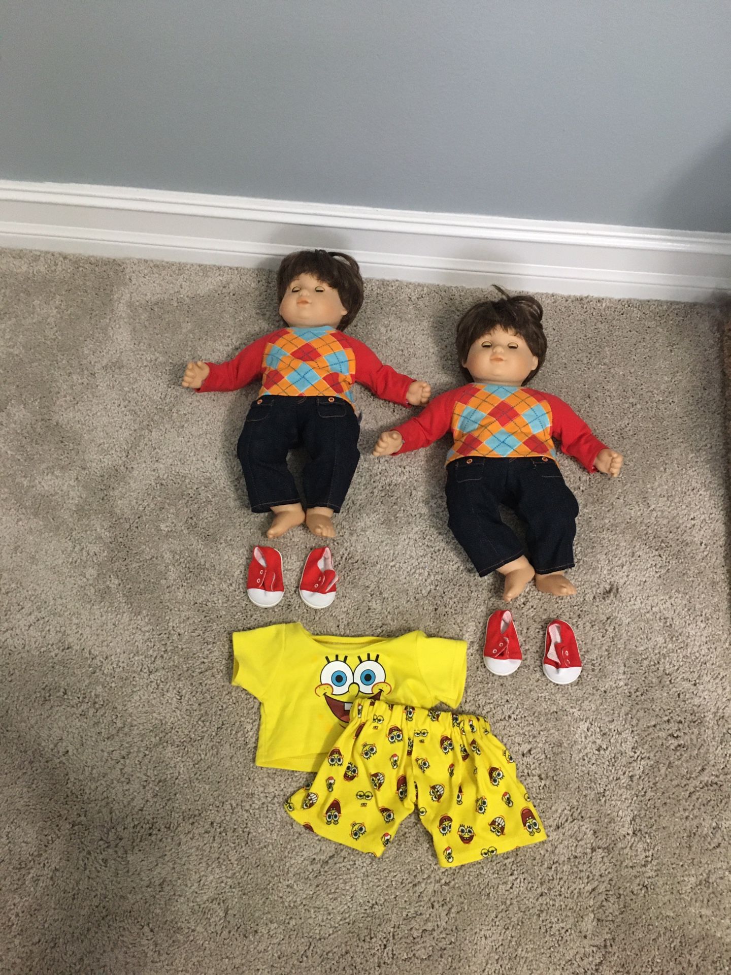 American Girl Doll Bitty Twins Boys