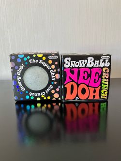 100% Authentic Needoh Snowball Crunch Squishy
