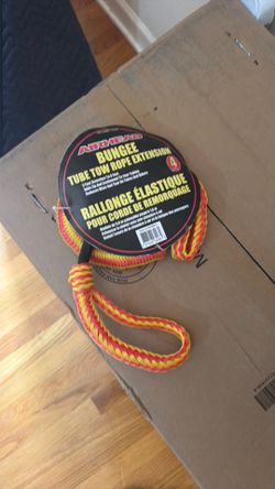 Bungee tube tow rope extension