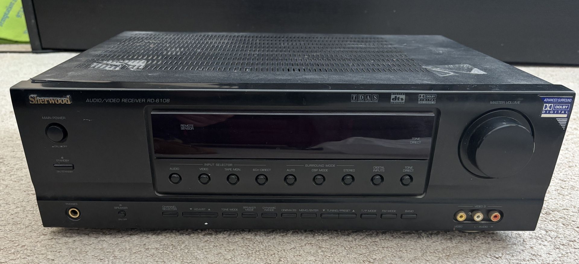 Sherwood RD-6108 5.1 Home Theater A/V Receiver