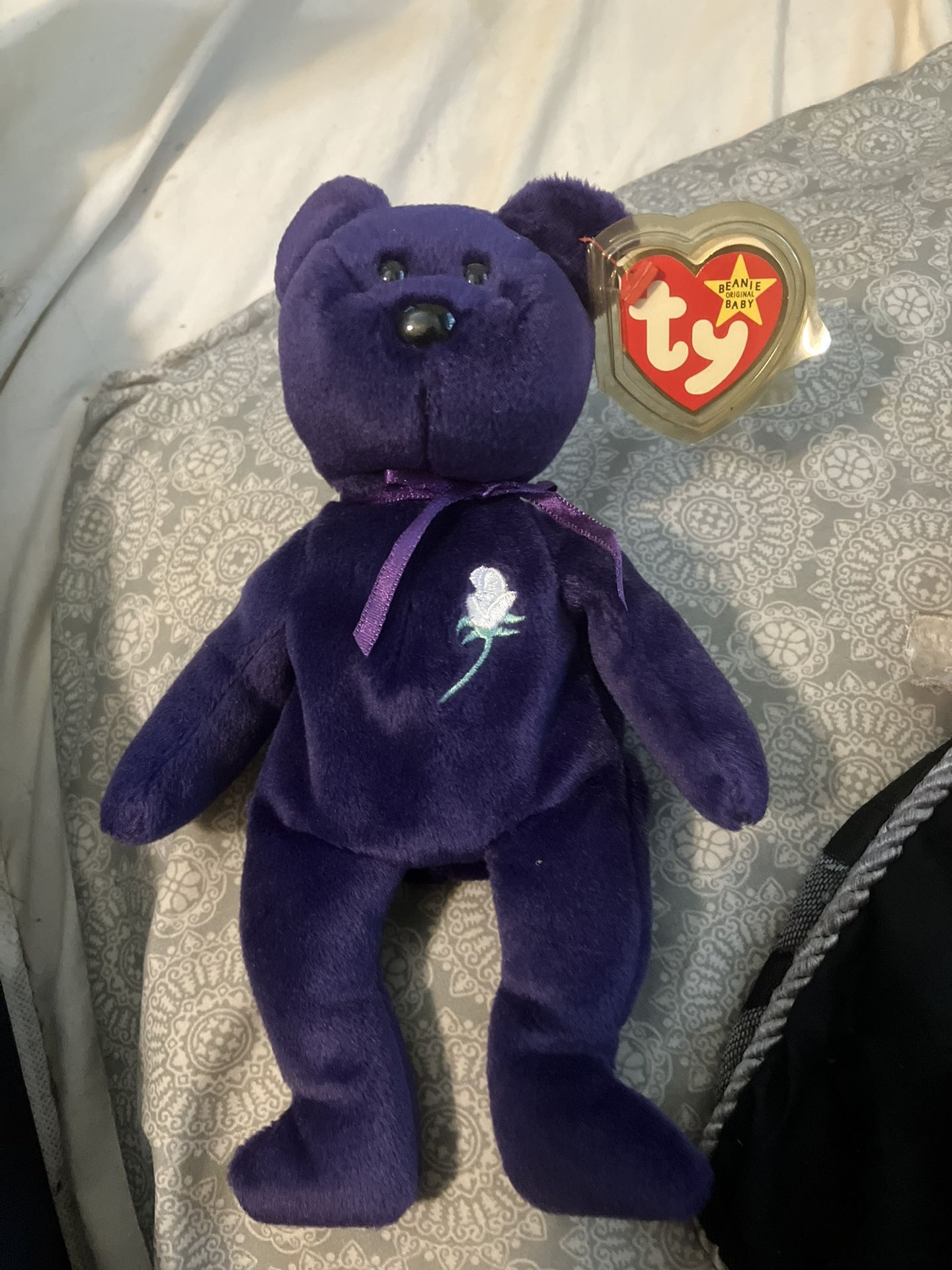 Princess Bear Beani Baby