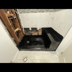 Hot Mopping Shower Pans Riverside
