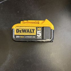 DEWALT 20V MAX Premium Lithium-lon 5.0Ah Battery Pack