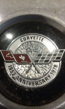 78 Corvette Horn button