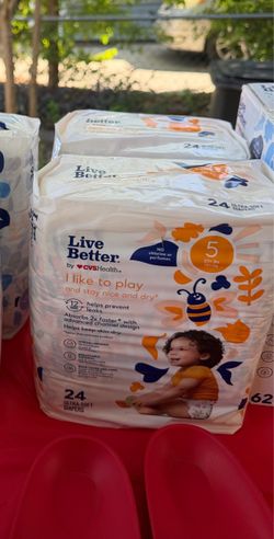 Diapers size 5