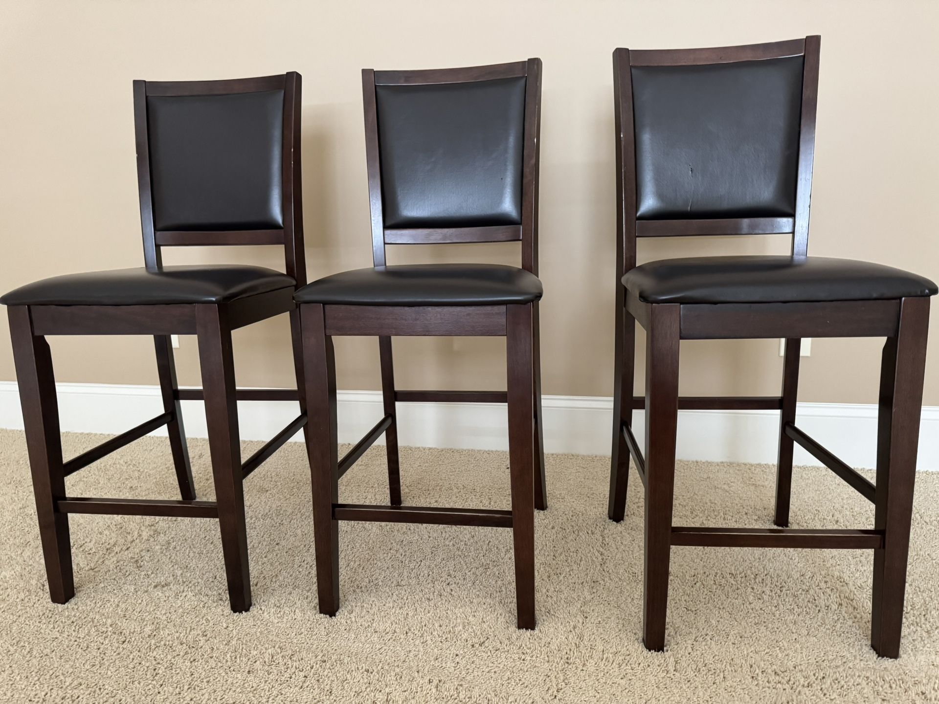Barstools, set Of 3