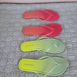 Gianni bini set of 2 pairs of sandals size 8