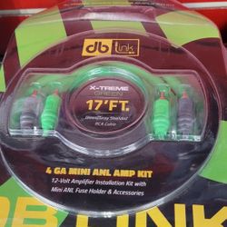New 4 Gauge Amplifier Kit 