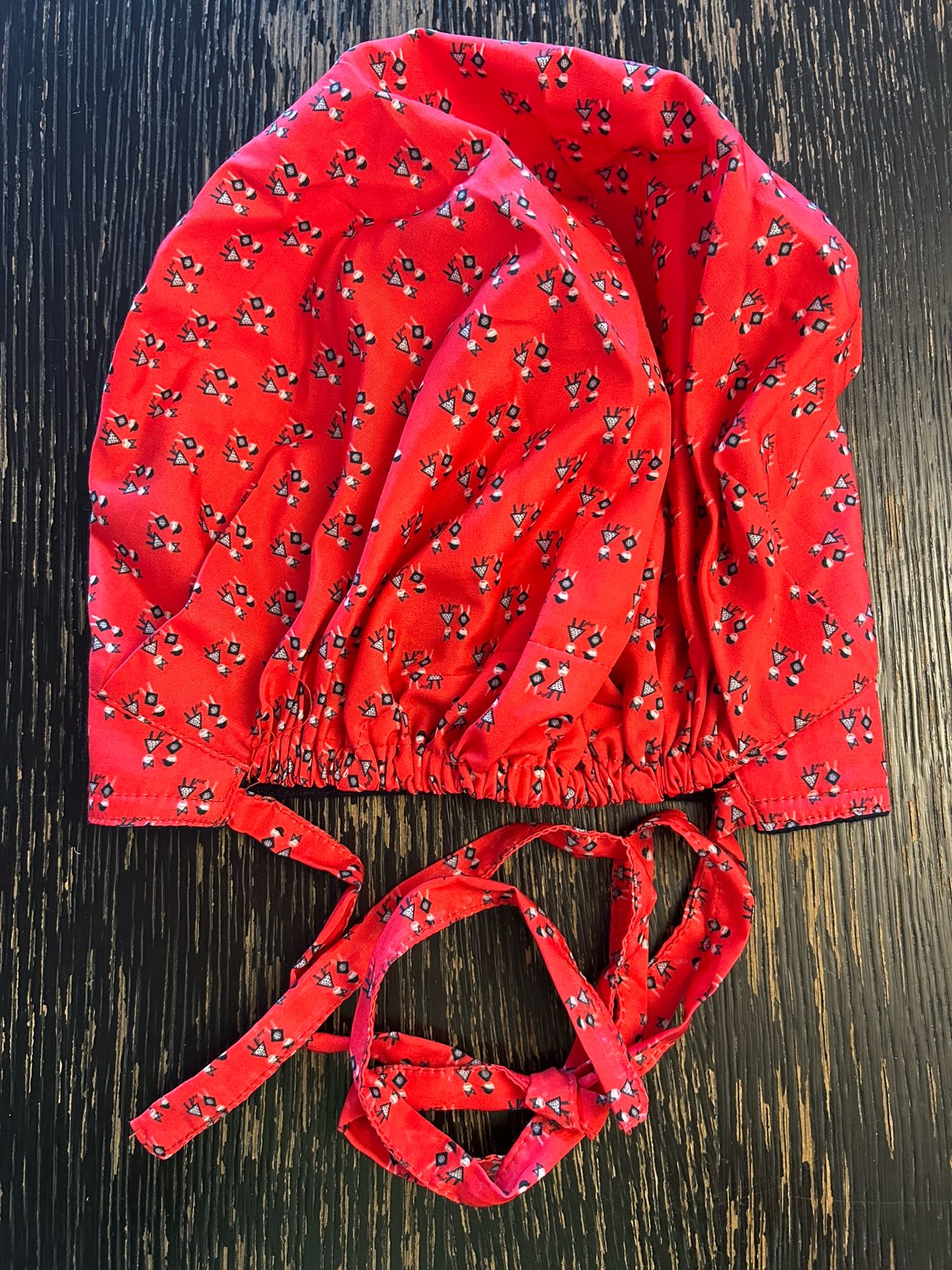 Unisex Scrub hat! Red!