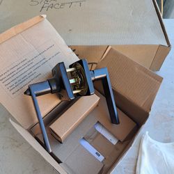 Faucet and door latch