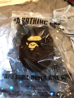 Bape space camo shorts