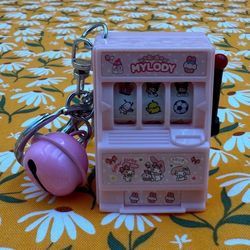 New “My Melody” Kawaii Slot Machine Keychain!!!