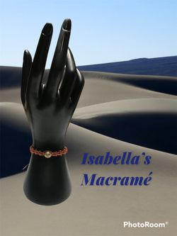 Adjustable Macramé Bracelet