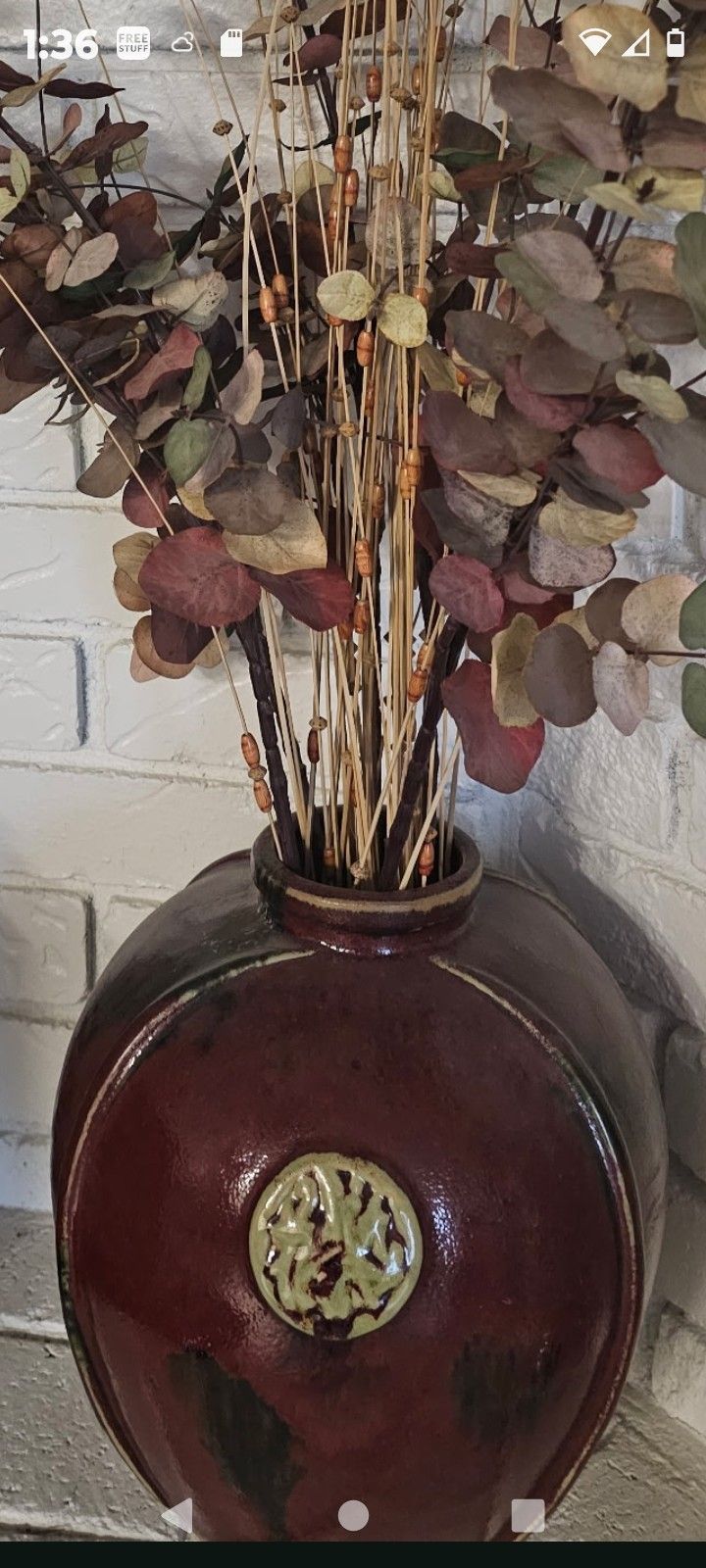 Chinese Ox Blood Red Vase