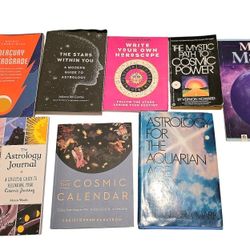 Astrology & Moon Magic Book Bundle | Horoscope Set Of 8