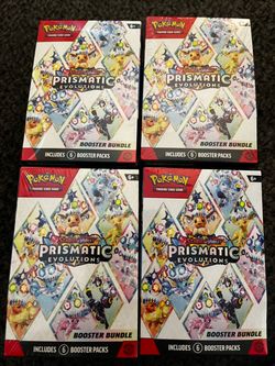 Pokémon Scarlet & Violet Prismatic Evolutions Booster Bundle