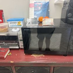 Sharp Microwave And Breville Toaster Oven 