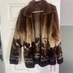 Vintage 90s Dog Jacket 