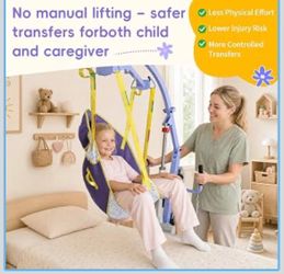 Pediatric Lift Sling with Head Support