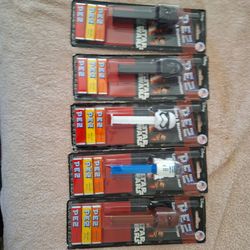 Pez Star Wars candy depencers