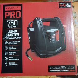 New In Box. Never Opened Schumaker Pro 750 Jump Starter And Portable Power