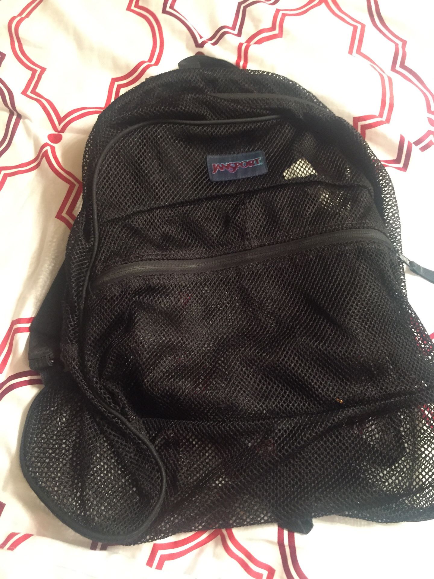Jansport mesh backpack