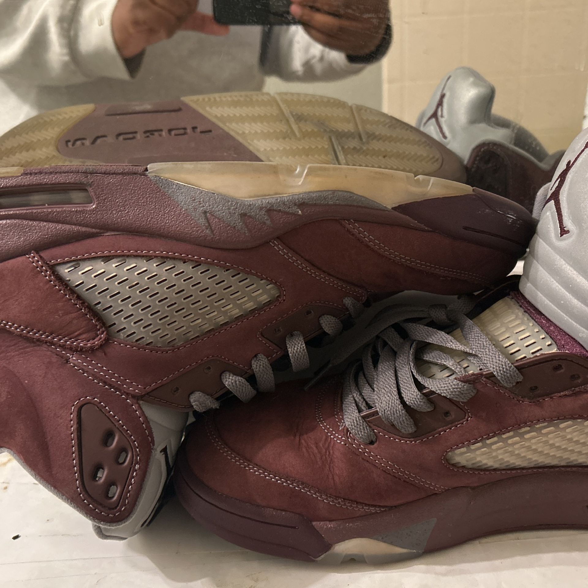 Used Suede Burgundy, Jordan